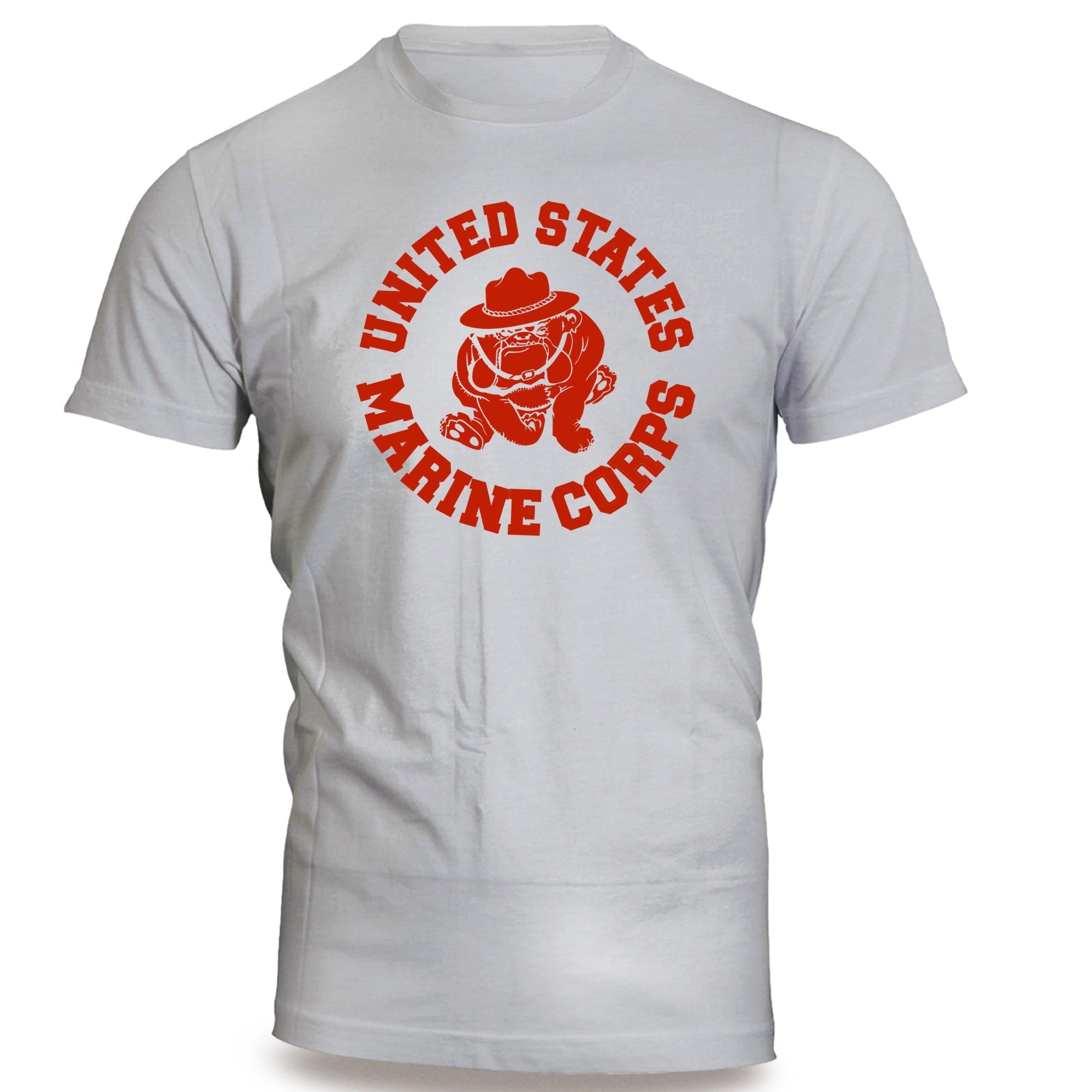 USMC Vintage Bulldog 2-Sided Marine Corps PT Shirt