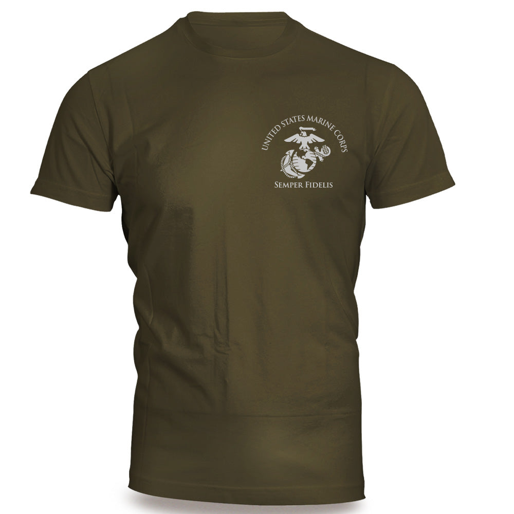 Marine Corps Yellow Footprints T-Shirt