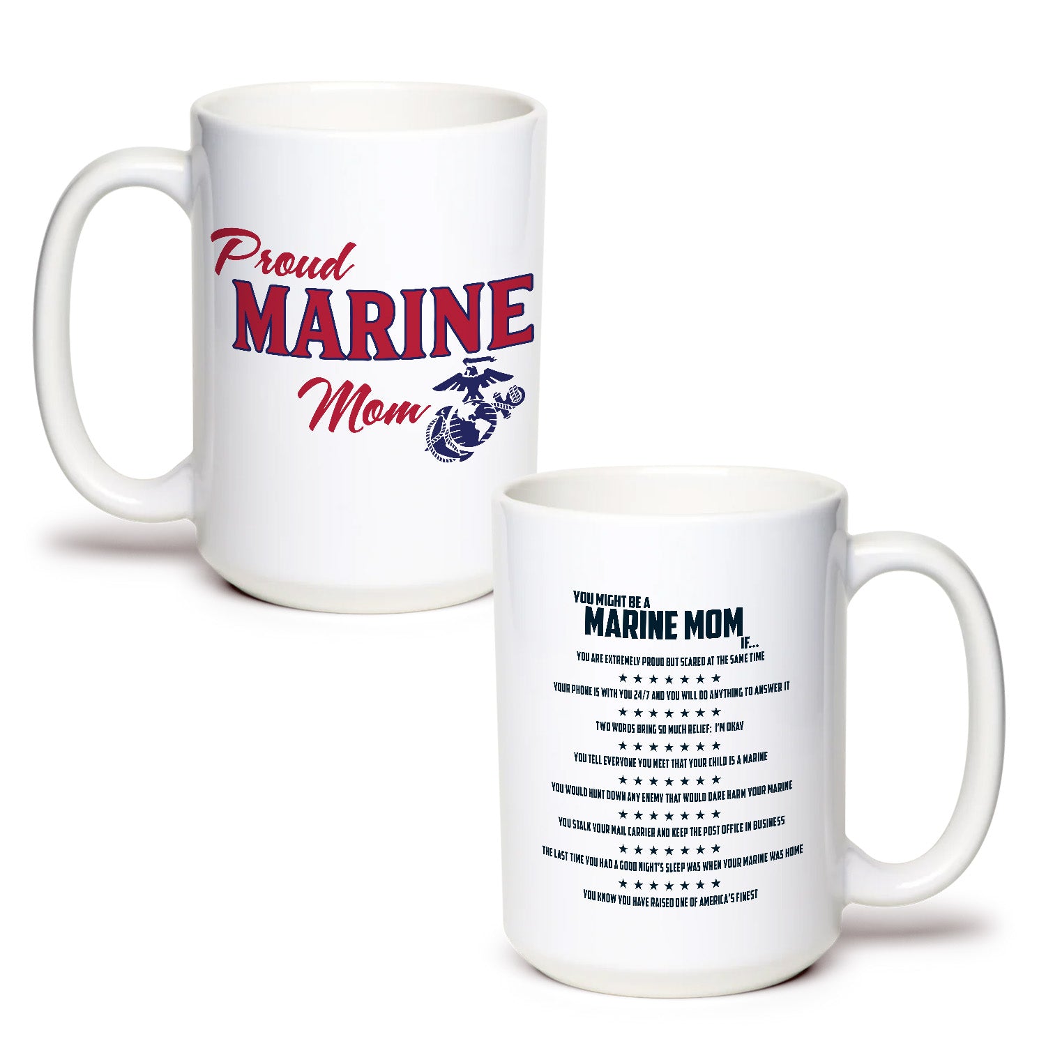You Might Be a Marine Family If Mug