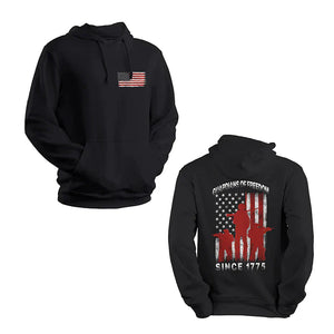 guardians of freedom since 1775 marines USMC Hoodie black