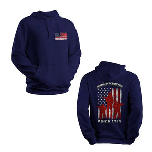 guardians of freedom since 1775 marines USMC Hoodie navy,