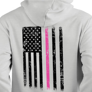 The Thin Pink Line Sweatshirt- Cancer Awareness Hoodie - Support Cancer Research