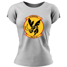 Marine Aviation Logistics Squadron 31 (Mals-31) Women's Unit Logo T-Shirt, MALS-31 Stingers USMC Unit logo, MALS-31 Marines USMC Stingers