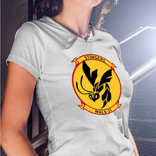 Marine Aviation Logistics Squadron 31 (Mals-31) Women's Unit Logo T-Shirt, MALS-31 Stingers USMC Unit logo, MALS-31 Marines USMC Stingers