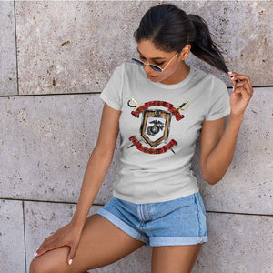 Combat Logistics Battalion 15 (CLB-15)  Unit Logo Heather Grey Women's T-Shirt