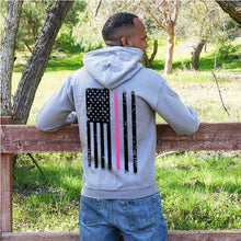 The Thin Pink Line Sweatshirt- Cancer Awareness Hoodie - Support Cancer Research