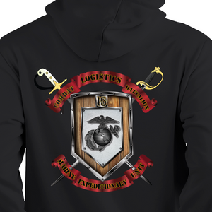 Combat Logistics Battalion 15 USMC Unit hoodie, CLB-15 USMC Unit Logo sweatshirt, USMC gift ideas, Marine Corp gifts women or men, USMC unit logo gear, USMC unit logo sweatshirts 