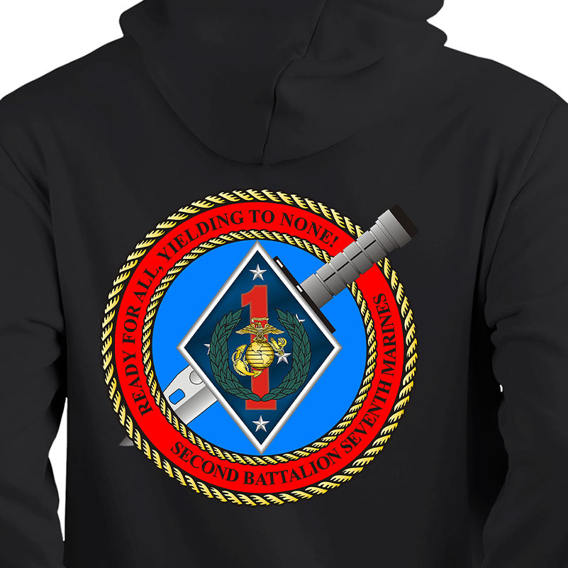 2nd Bn 7th Marines Unit Sweatshirt