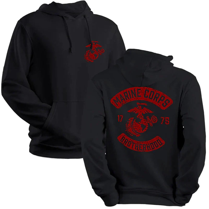 Marine Corps Motorcycle Club Hoodie