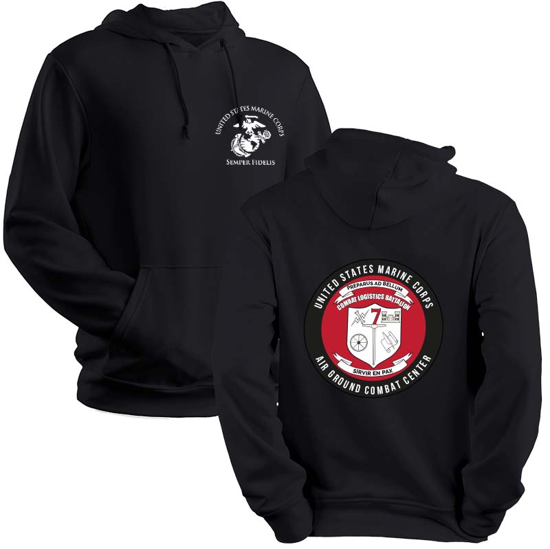 Combat Logistics Battalion 7 (Clb-7) Unit Logo Sweatshirt