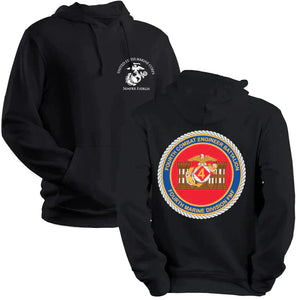 4th CEB USMC Unit hoodie, 4th CEB logo sweatshirt, USMC gift ideas for men, Marine Corp gifts men or women