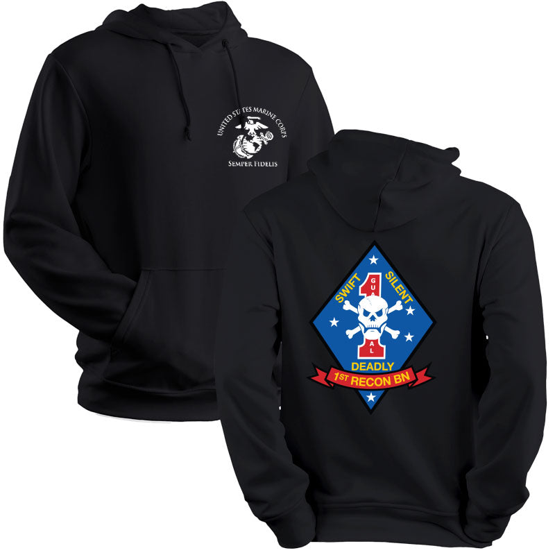 1st Recon Bn USMC Unit Hoodie