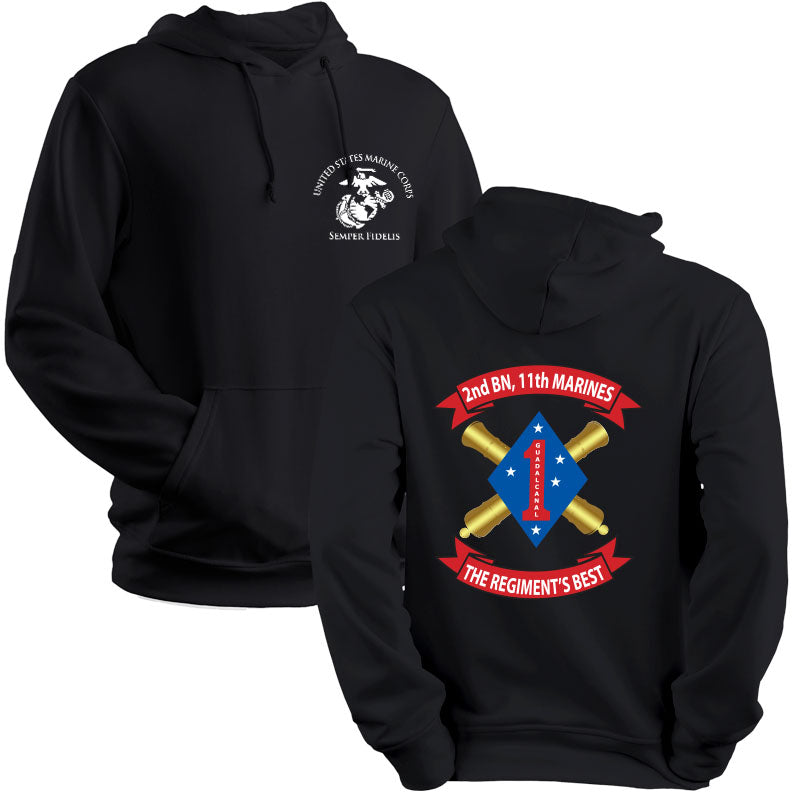 2nd Bn 11th Marines Unit Sweatshirt