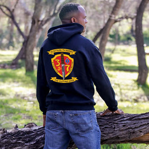 3rd Bn 7th Marines USMC Unit hoodie, 3d Bn 7th Marines logo sweatshirt, USMC gift ideas for men, Marine Corp gifts men or women 3rd Bn 7th Marines