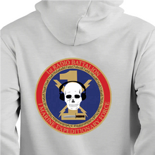 1st Radio Battalion Unit Hoodie, 1st Radio Battalion I Mef USMC Unit Hoodie, USMC Unit Hoodie, 1st Radio Battalion USMC 