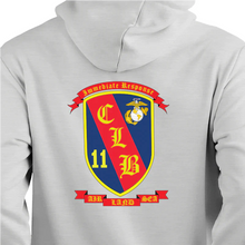 CLB-11 USMC Unit hoodie, Combat Logistics Battalion 11 logo sweatshirt, USMC gift ideas for men, Marine Corp gifts men or women CLB-11