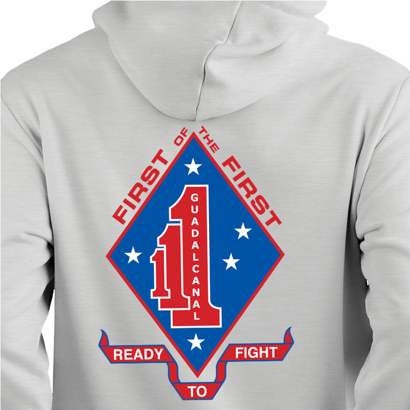 1st Battalion 1st Marines USMC Unit Hoodie