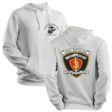 1st Battalion 3rd Marines Heather Grey Unit Logo Sweatshirt, 1st Battalion 3rd Marines Heather Grey Unit Logo Hoodie