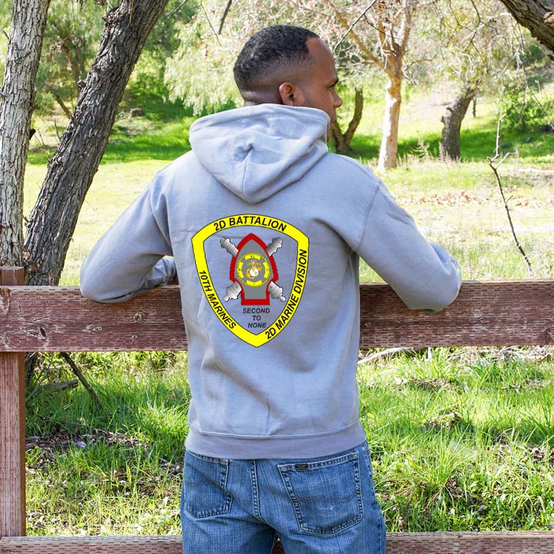 2nd Bn 10th Marines Unit Sweatshirt