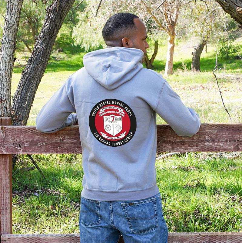 Combat Logistics Battalion 7 (Clb-7) Unit Logo Sweatshirt