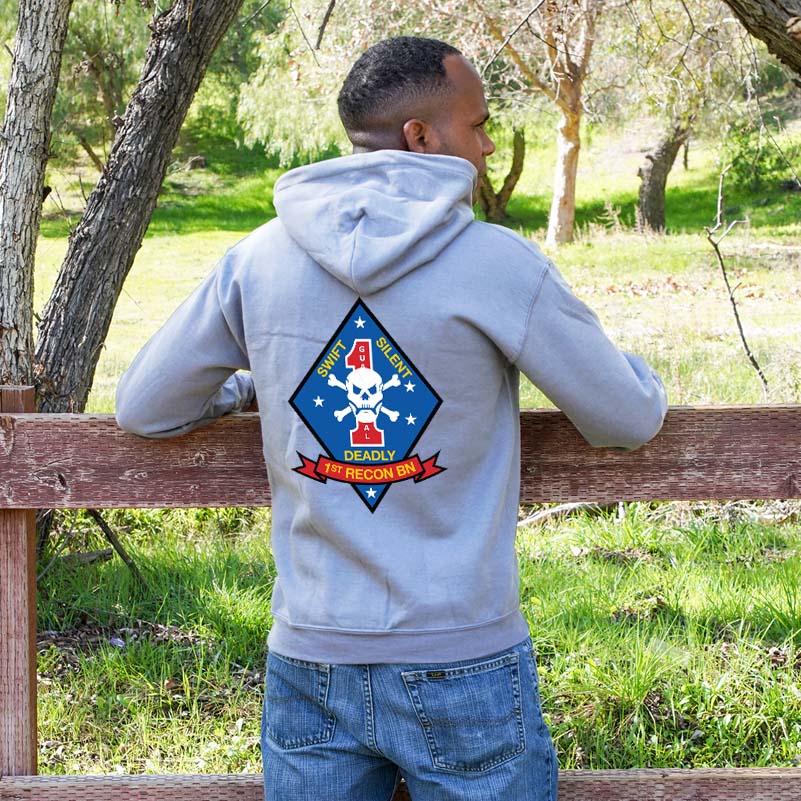 1st Recon Bn USMC Unit Hoodie