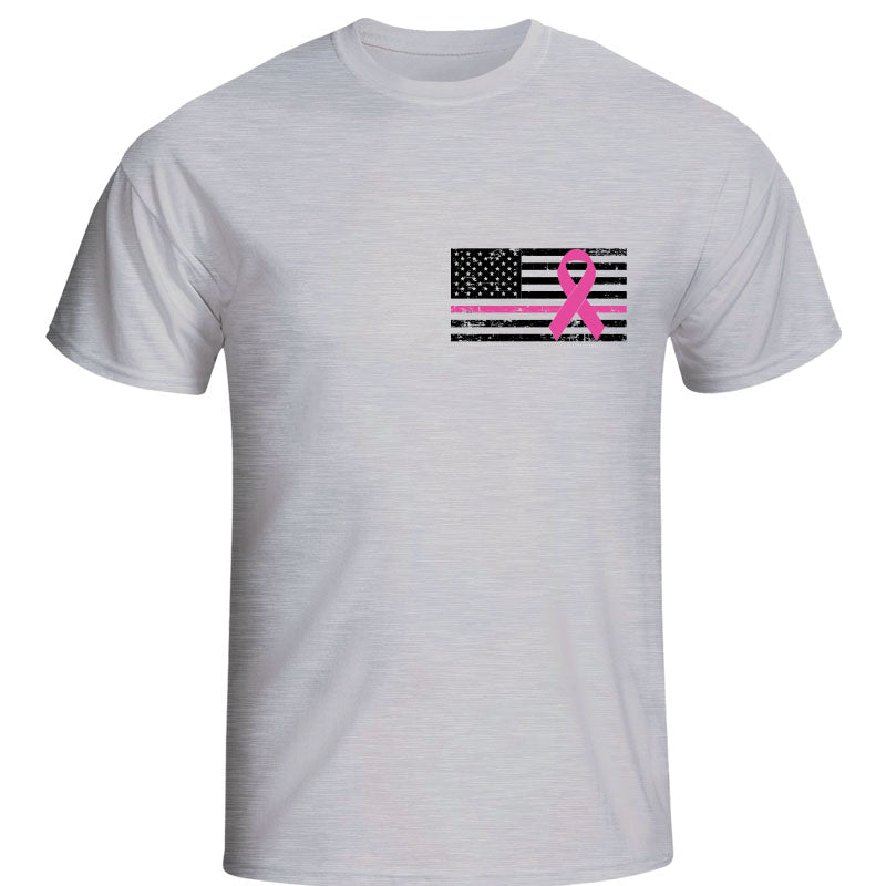Fuck Cancer T-Shirt Black - Cancer Awareness gray men's T-Shirt