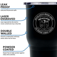 Combat Logistics Battalion 7 (CLB-7) Unit Logo Laser Engraved 30 Oz Tumbler