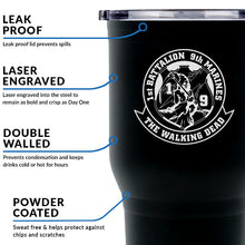 1st Bn 9th Marines logo tumbler, 1/9 Marines coffee cup, 1stBn, 9th Marines USMC, Marine Corp gift ideas, USMC Gifts