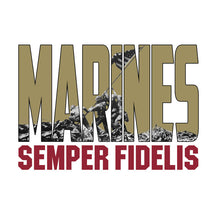 Marines- Semper Fidelis- Iwo Jima T-Shirt