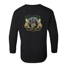 Marine Security Guard Jamaica Black Long Sleeve T-Shirt