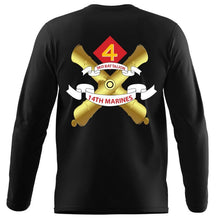 3rd Bn 14th Marines Marines Long Sleeve T-Shirt, 3/14 unit t-shirt, 3rd battalion 14th Marines, 3rd Bn 14th Marines