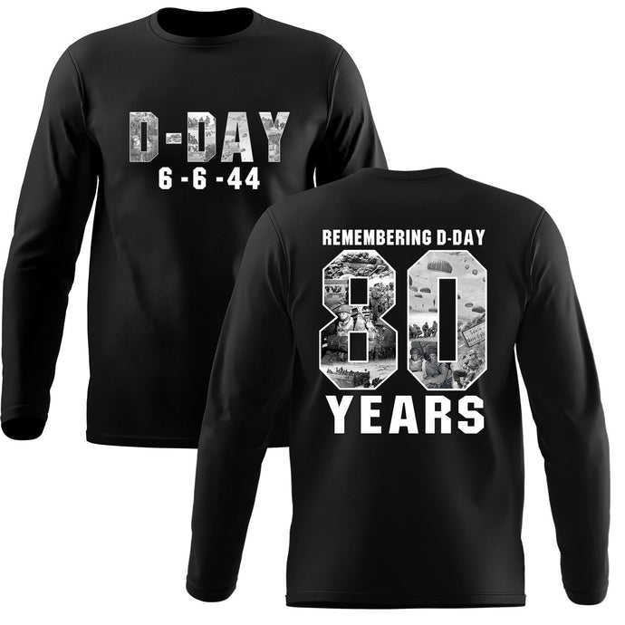 Limited Edition D-Day 80th Anniversary Long Sleeve T-Shirt