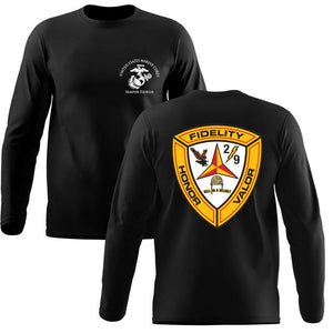 2nd Bn 9th Marines Long Sleeve T-Shirt