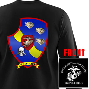 3d LAR USMC long sleeve Unit T-Shirt, 3rd Light Armored Reconnaissance logo, USMC gift ideas for men, Marine Corp gifts men or women 3d LAR Unit Logo, 3d Light Armored Reconnaissance 