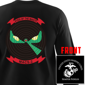 MACS-2 USMC Long Sleeve T-Shirt