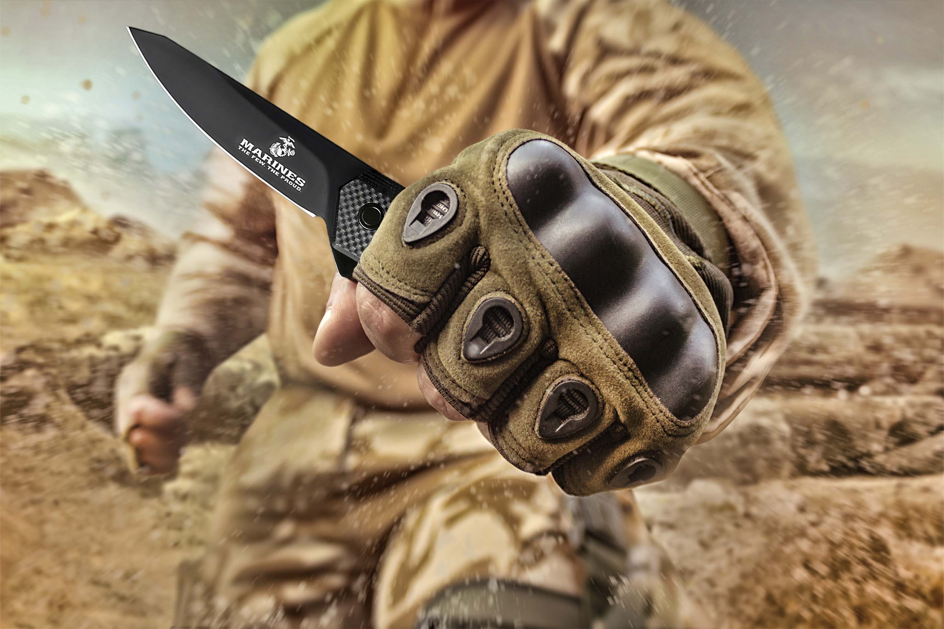 USMC - Pocket Knife - 1847 HOM