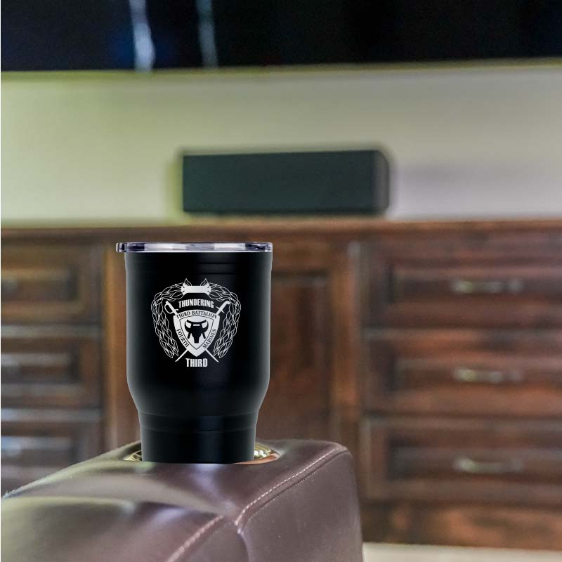 Third Battalion Fourth Marines (3/4) USMC Unit logo tumbler, 3rd Battalion 4th Marines USMC Unit Logo Coffee cup, 3d Bn 4th Marines USMC, Marine Corp gift ideas, USMC Gifts for men or women 30 Oz Tumbler