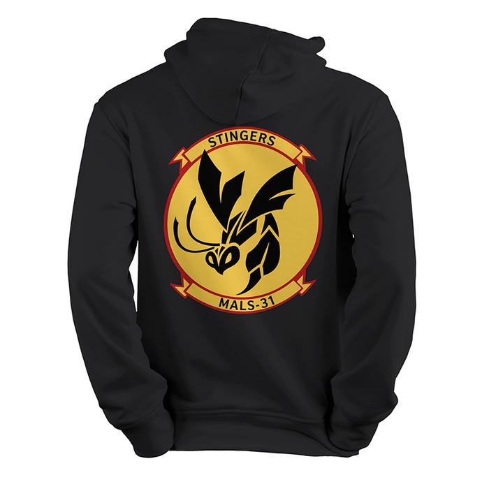 MALS-31 Stingers USMC Unit Black Sweatshirt