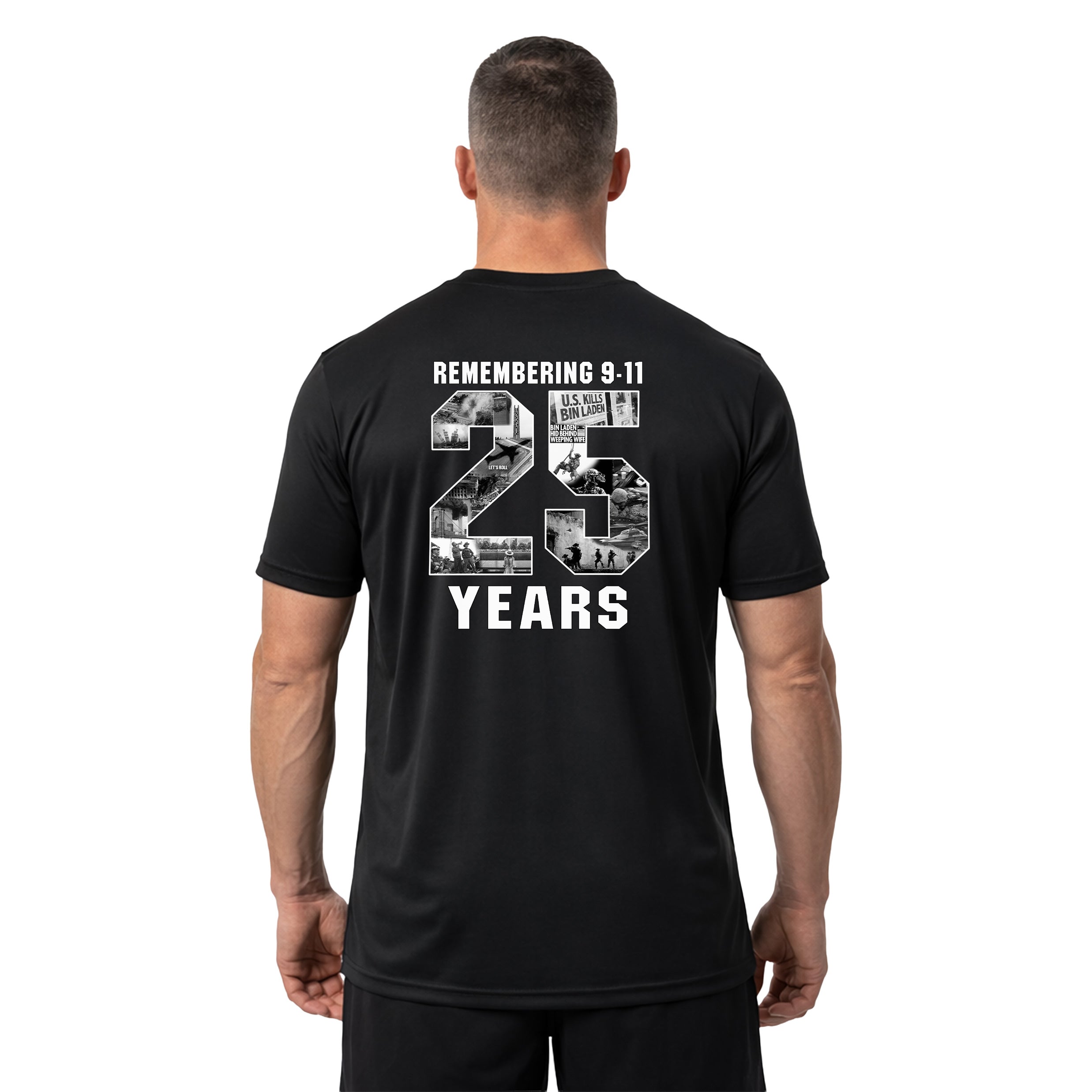 Never Forget 9/11 – 25 Years Performance T-Shirt