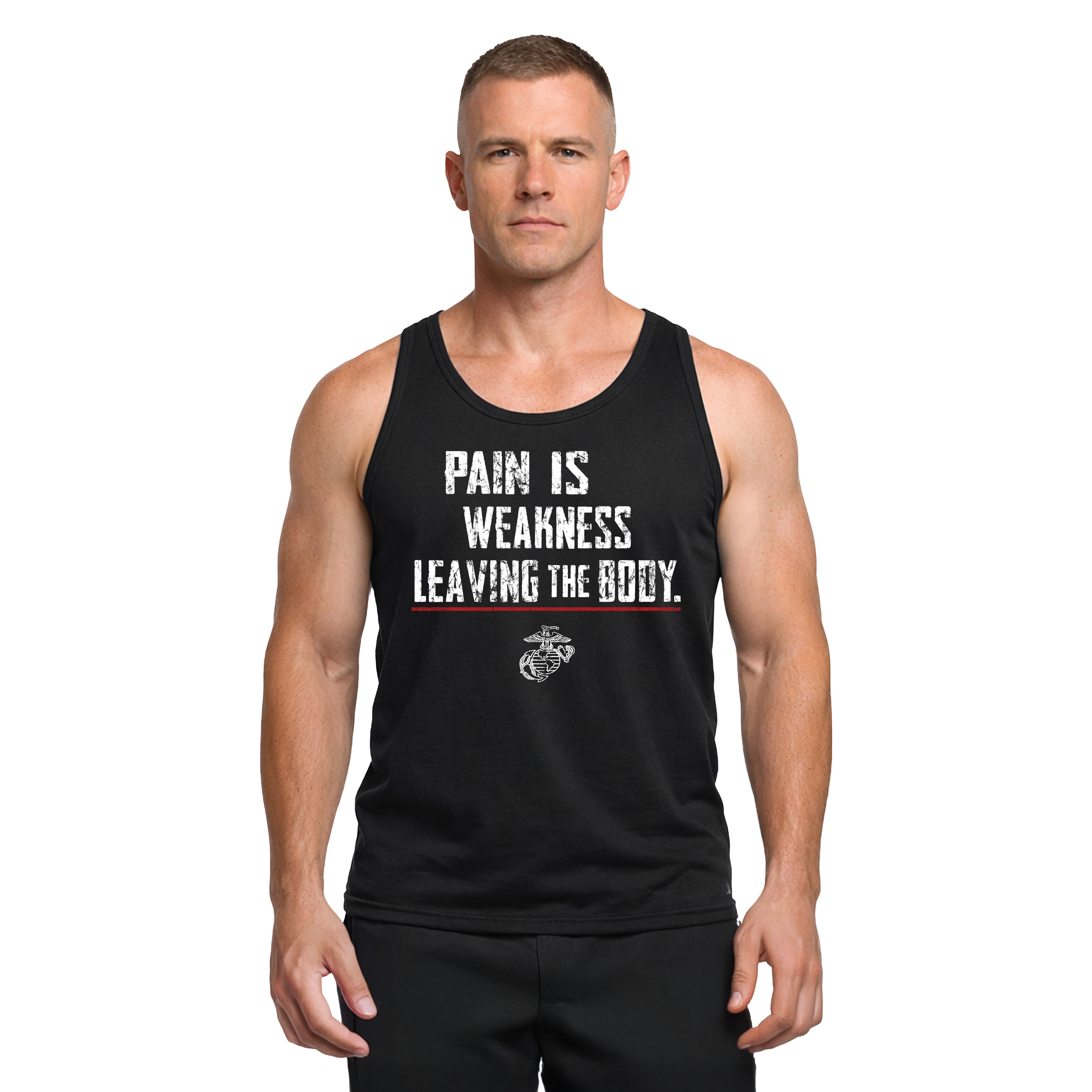 Marines Pain Is Weakness Tank