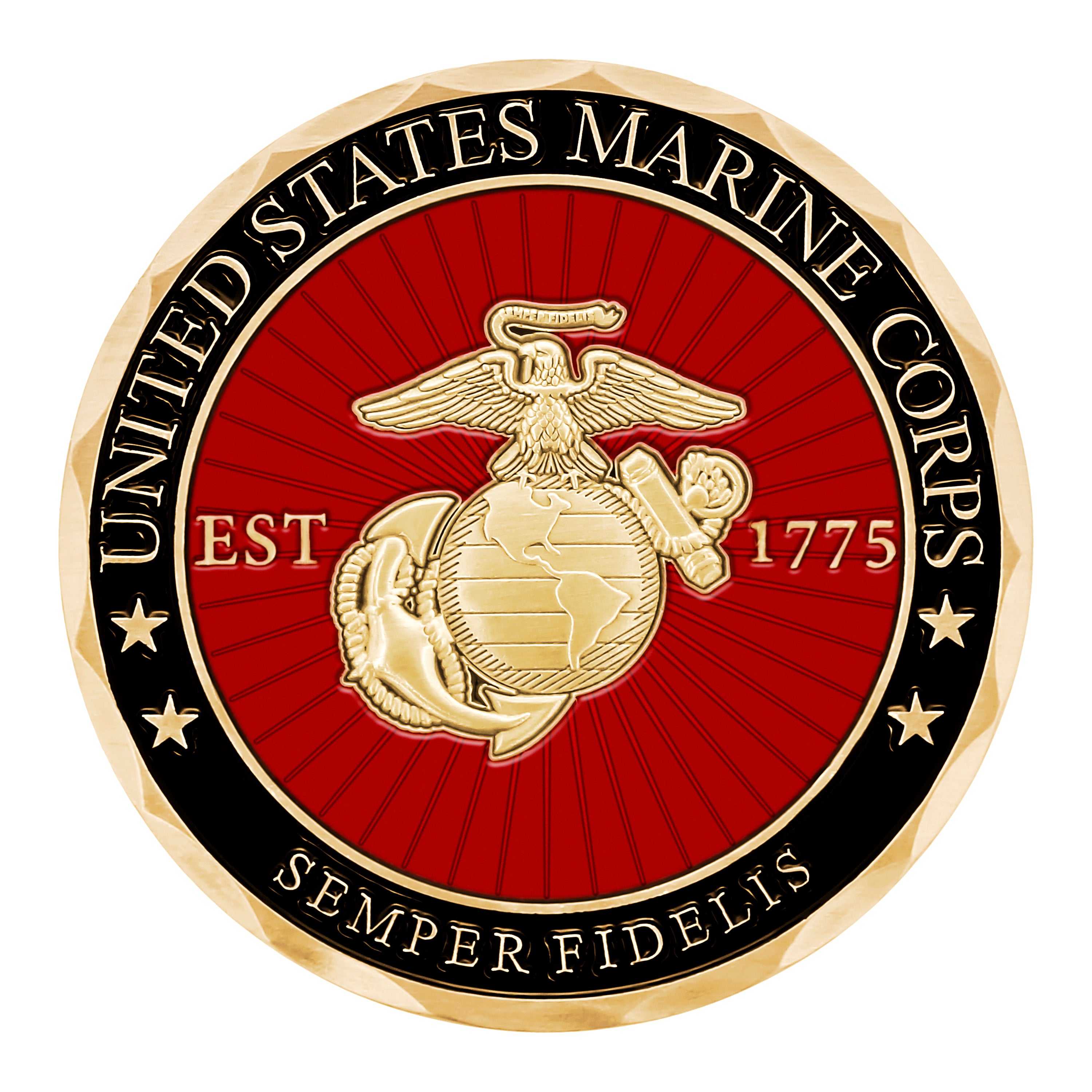 USMC Core Values USMC Challenge Coin