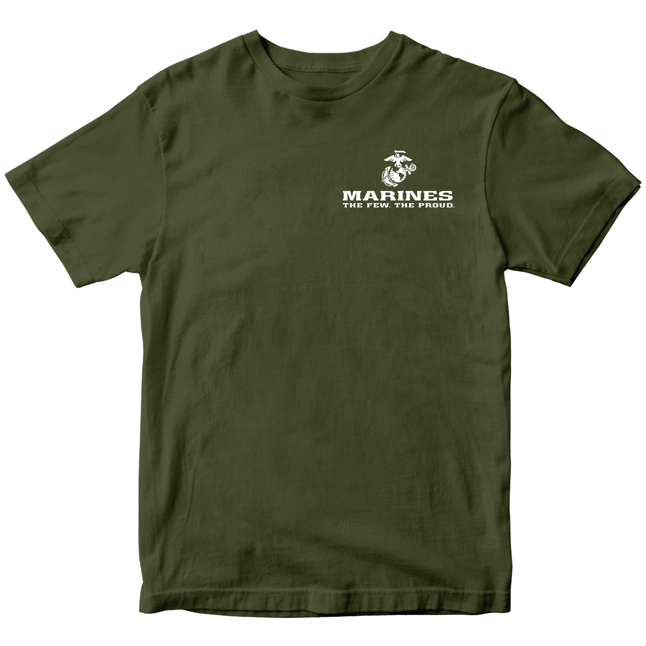 Marines The Few The Proud Chest Seal T-shirt