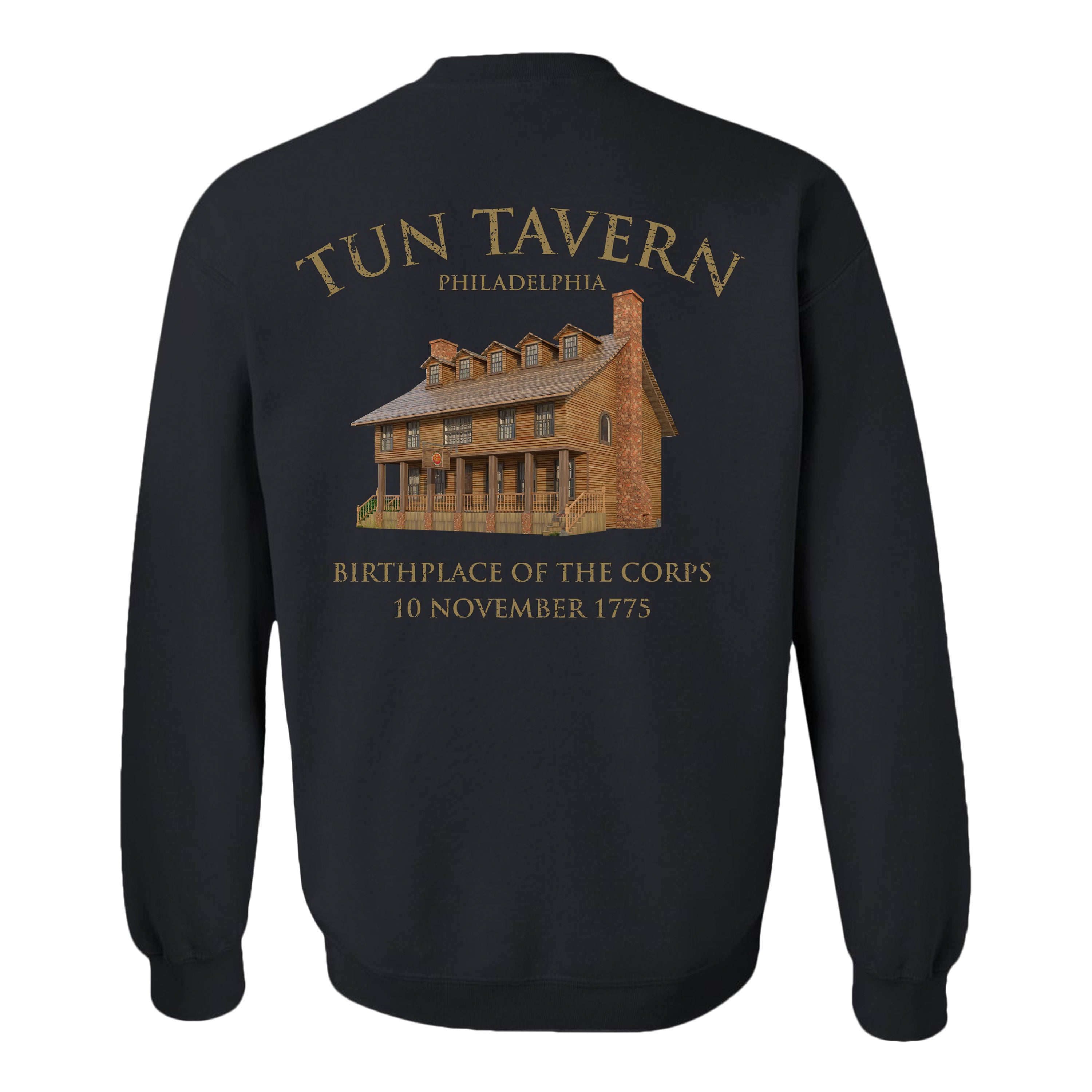 USMC Tun Tavern Born in a Bar Sweatshirt