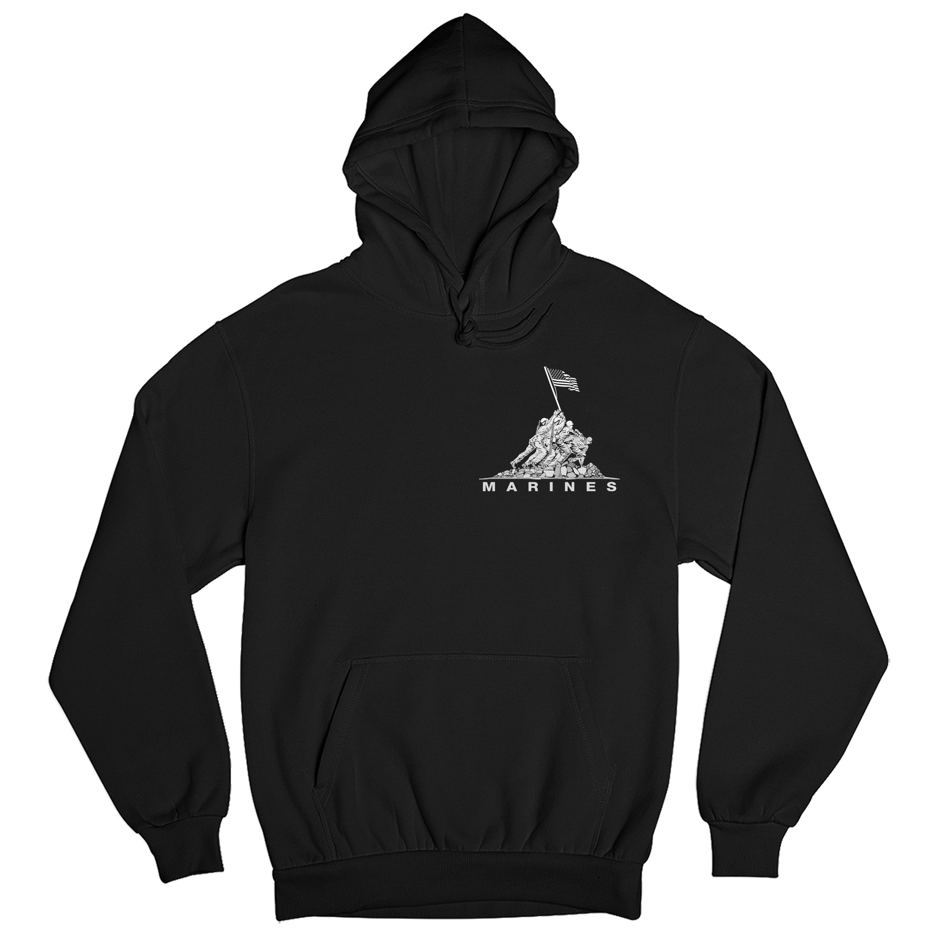 Marines Iwo Jima Chest Seal Hoodie