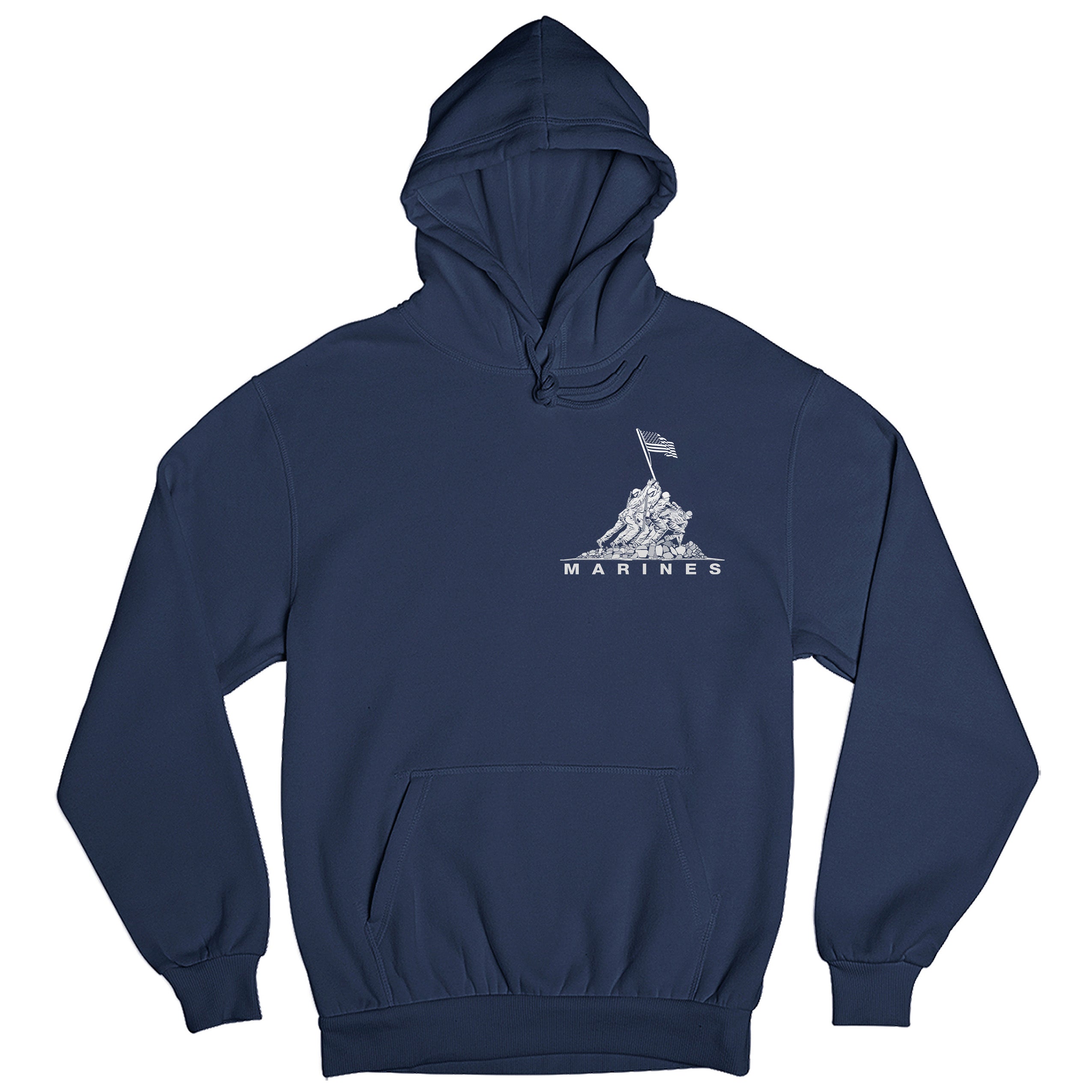 Marines Iwo Jima Chest Seal Hoodie