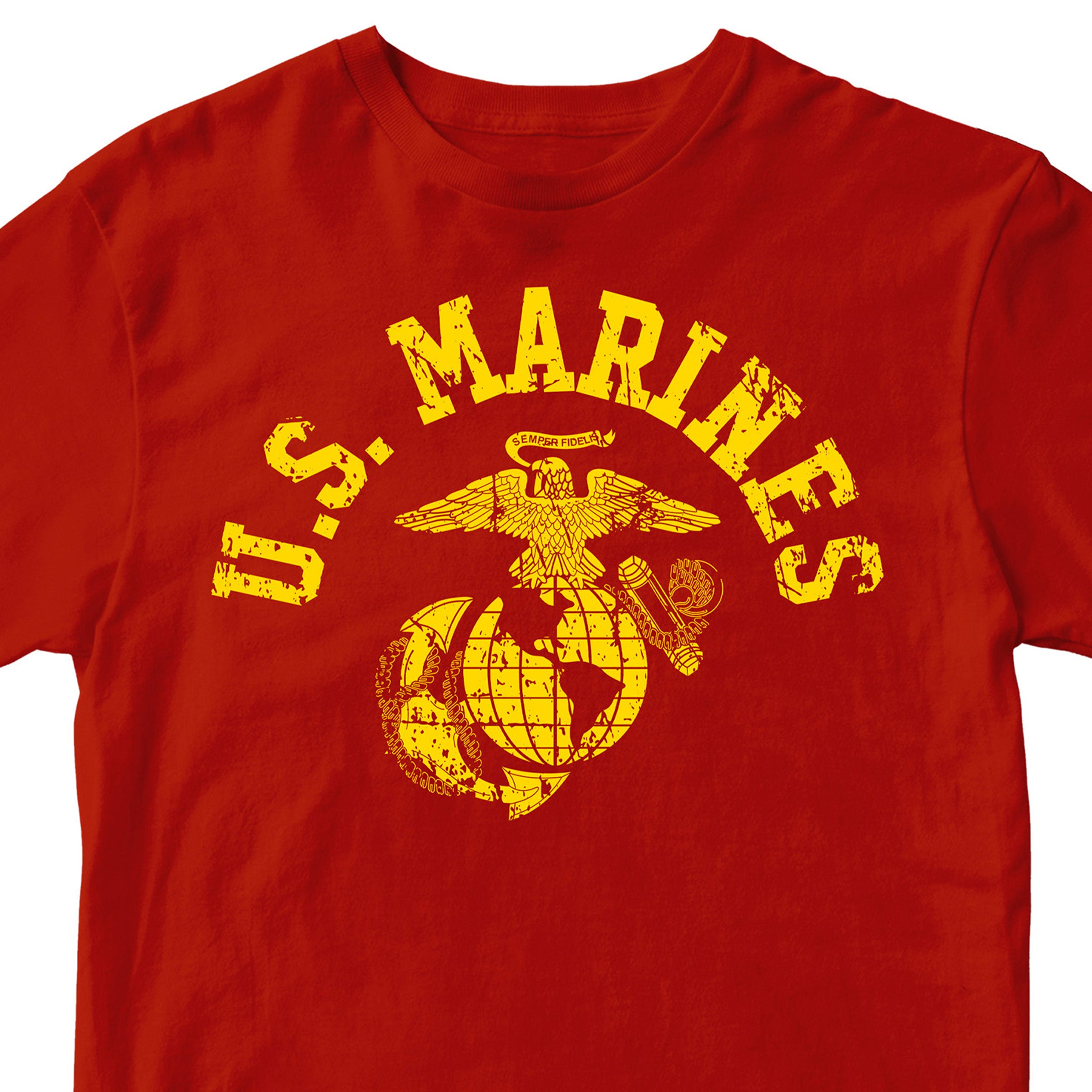 Old School U.S. Marines PT Shirt