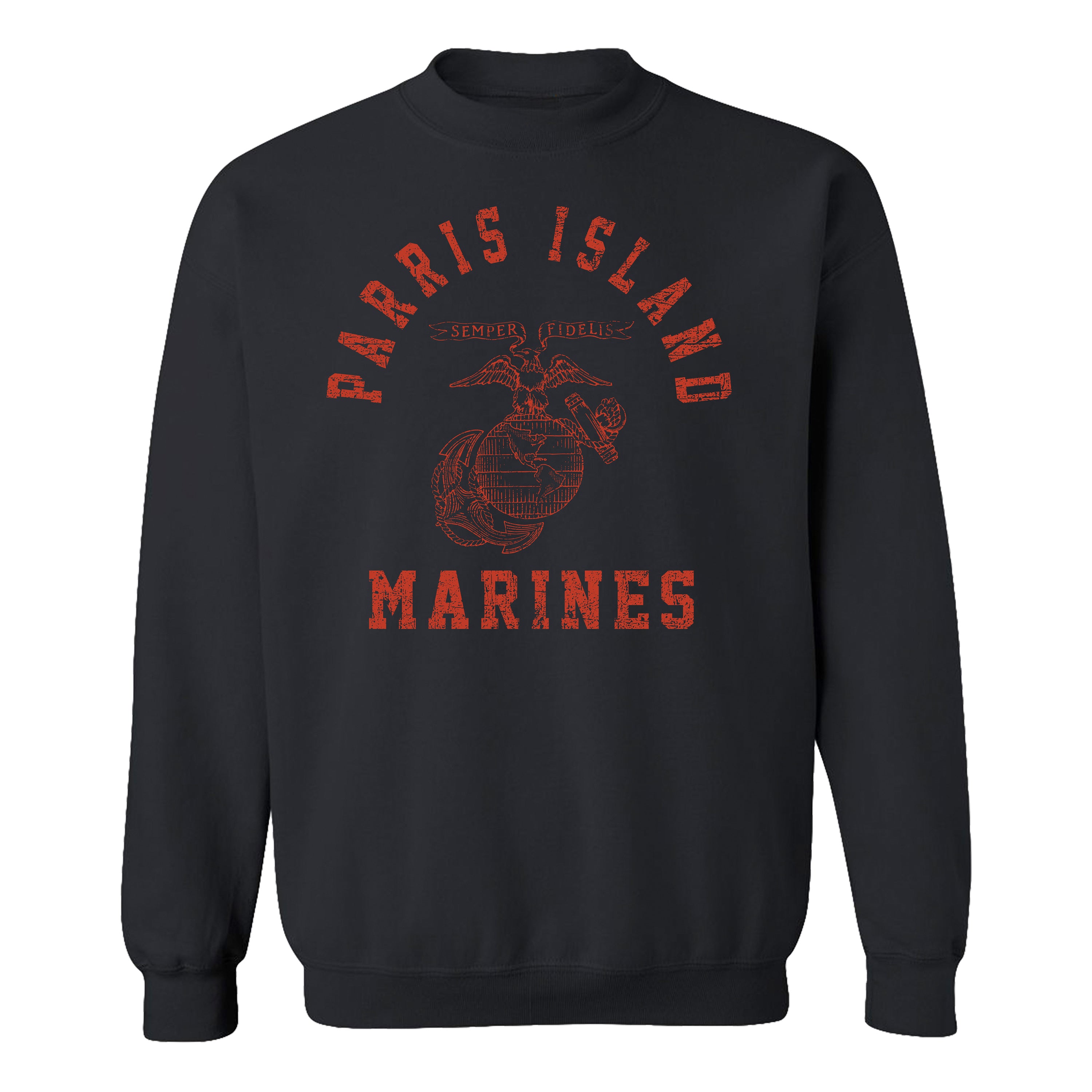 USMC Old School Parris Island Training Sweatshirt | Marine Corps