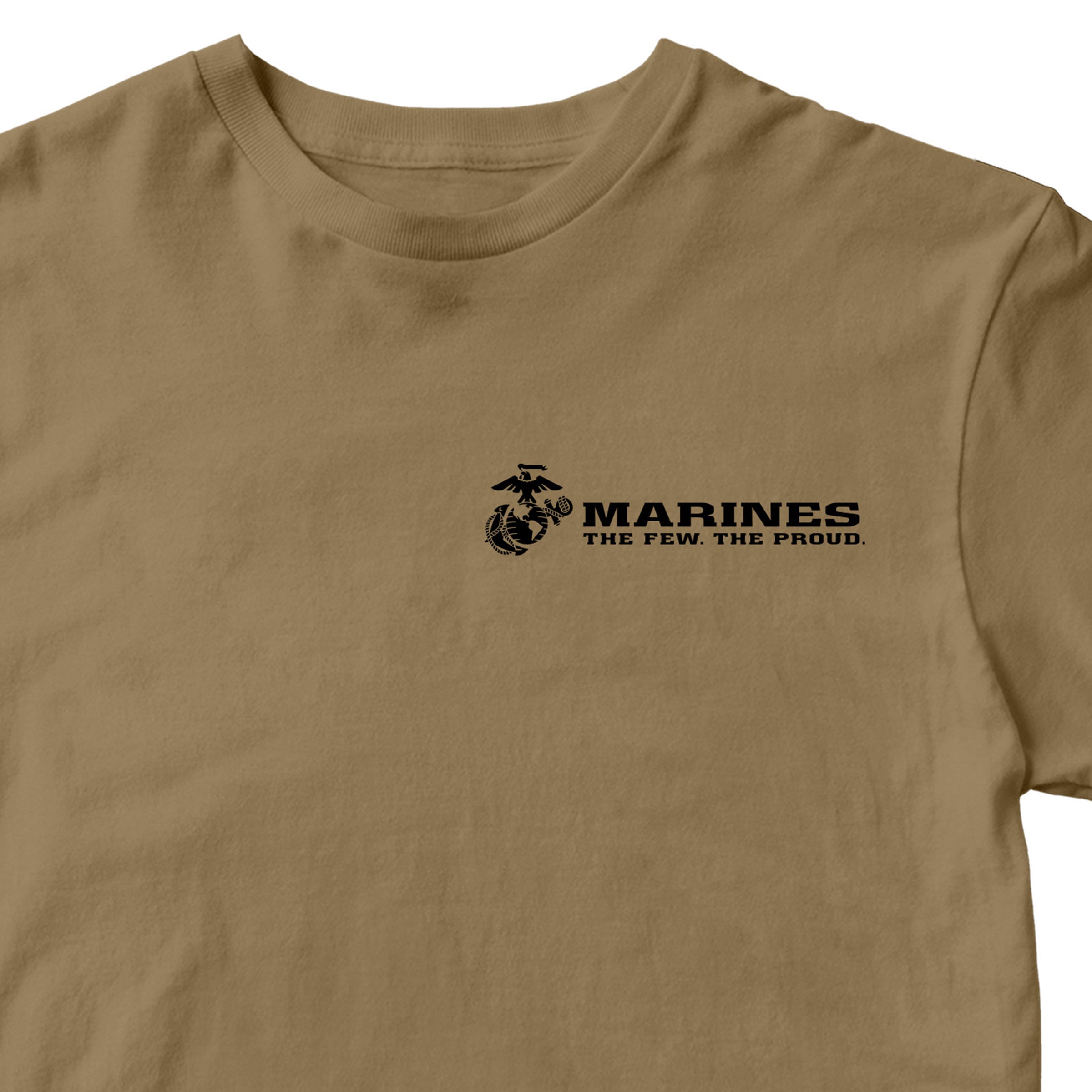 USMC The Few The Proud EGA Chest Seal T-shirt