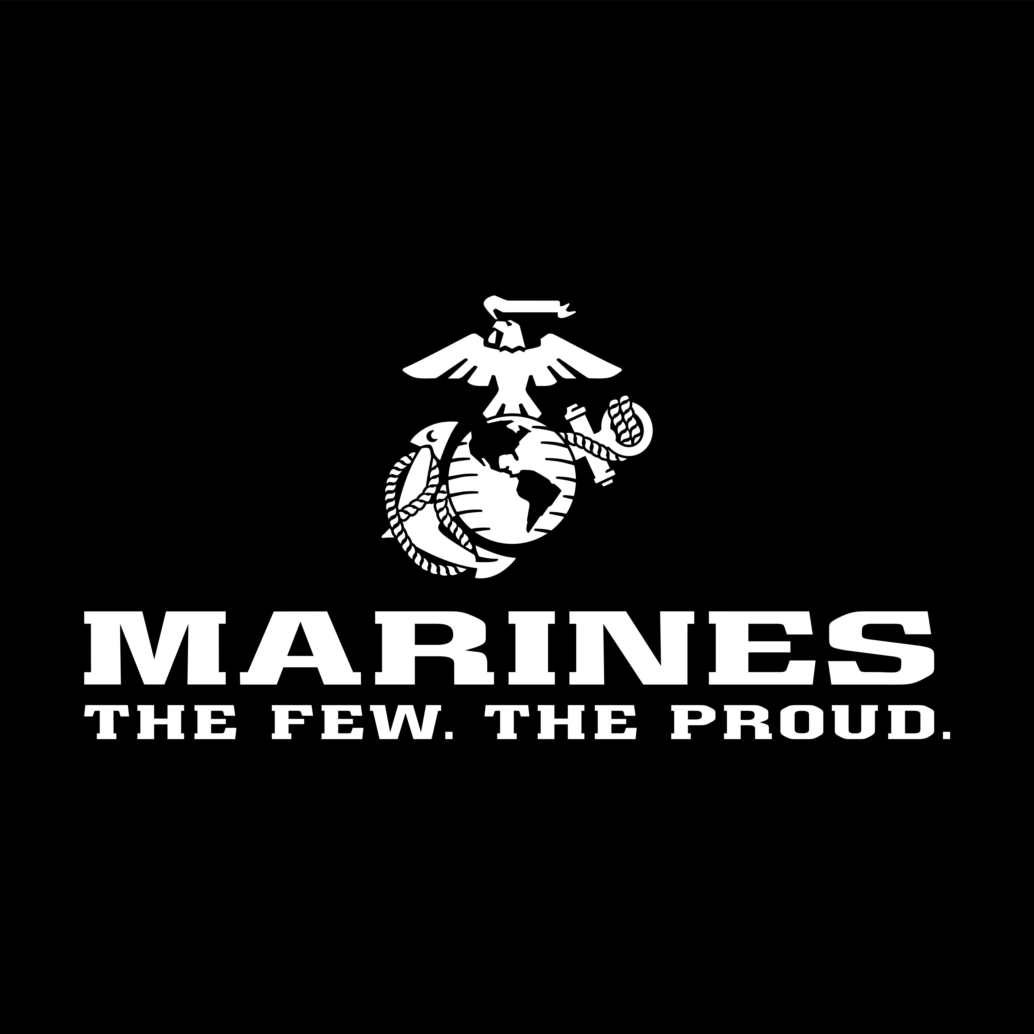 Marines The Few The Proud Chest Seal T-shirt