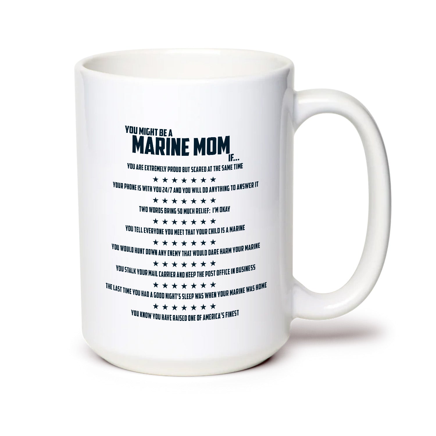 You Might Be a Marine Family If Mug